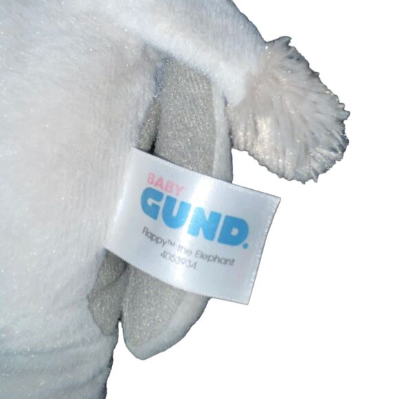 Baby Gund Plush Elephant Flappy Singing Peek A Boo Toy Gray Animated Tested 11" - Picture 8 of 10